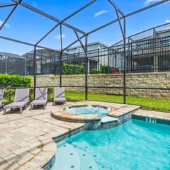 Amazing 9BR w/Private Game Room+Pool Near Disney!