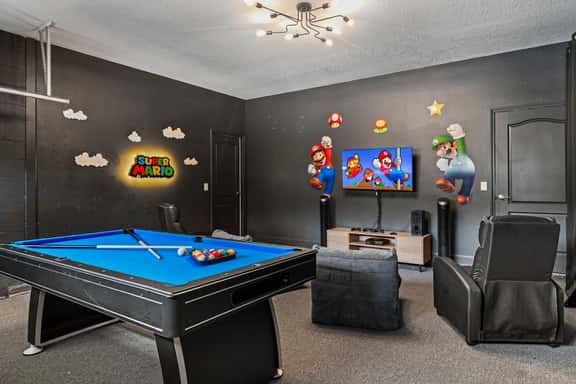 Renovated 9BR Oasis w Pool + Game Room Near Disney - Image 1