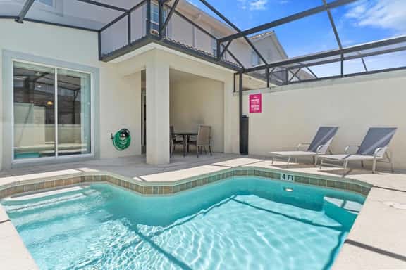 Resort Access: 4BR Townhome w Private Pool & Patio - Image 1
