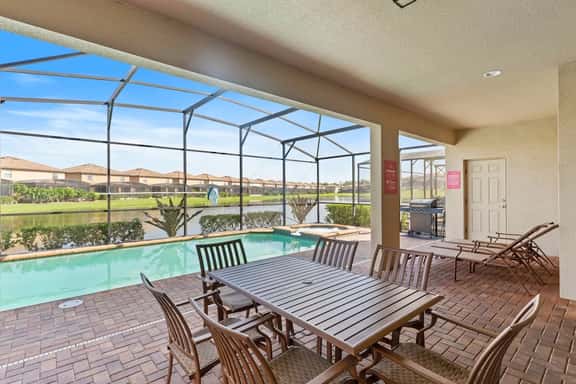 Lake View! 8BR Home w Private Pool Spa near Disney - Image 1