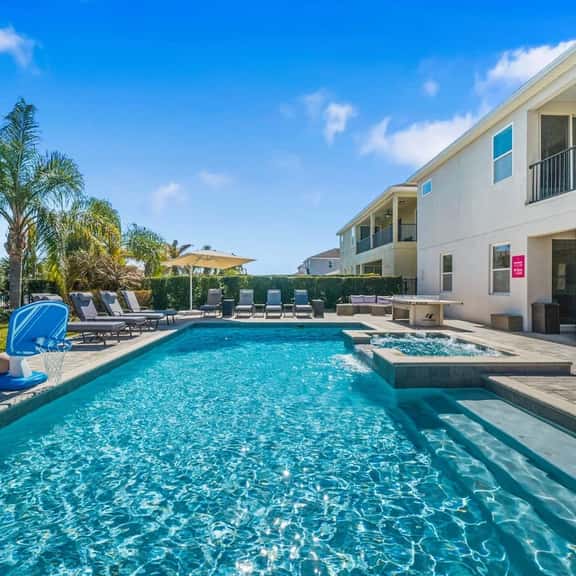 Sleeps 22•Pvt pool•Theater•Game room - Image 1