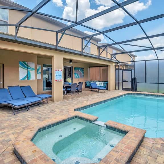 Luxury 8BR Home with Pool Near Disney in Kissimmee - Image 1