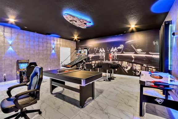 Private Pool Home 8BR w Game, Theme Rooms near WDW - Image 2