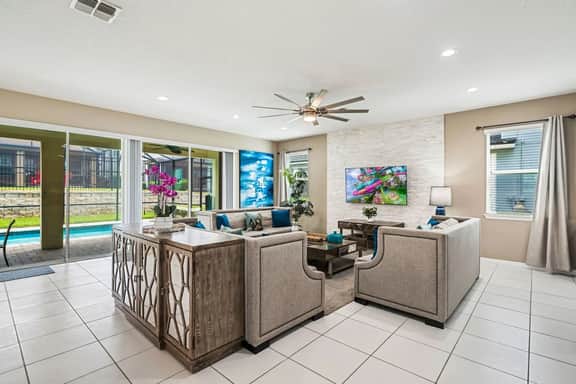 Amazing 9BR w/Private Game Room+Pool Near Disney! - Image 2