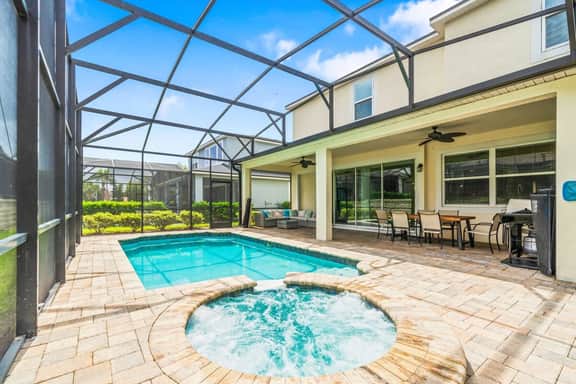 Amazing 9BR w/Private Game Room+Pool Near Disney! - Image 4