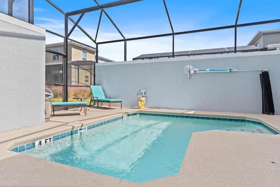Game & Themed Rooms! 5BR w Pool near Disney World - Image 3
