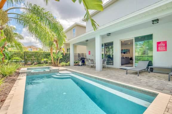 Pool Home! 5BR w Patio & Free Parking near Disney - Image 3