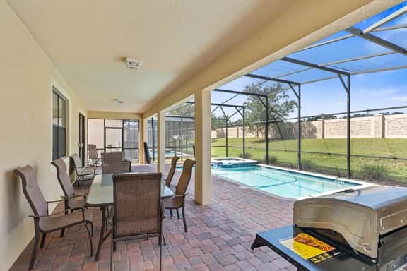 Resort Access 5BR Oasis w Pool, Game Room near WDW - Image 5