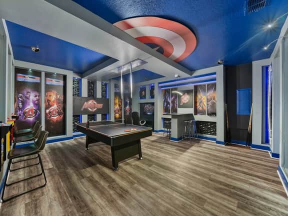 Pool, Themed Rooms & Game Room! 9BR Home near WDW - Image 2