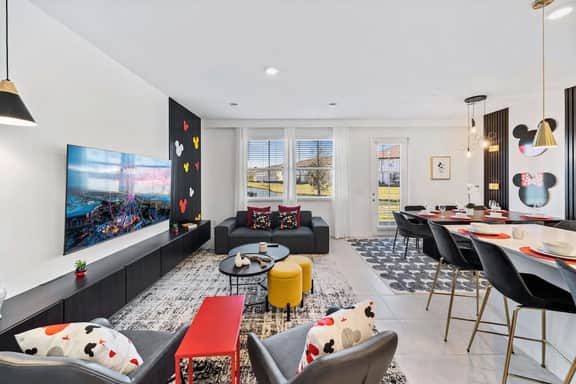 Disney Dreams: 3BR Mickey Theme Townhouse w/ Patio - Image 5