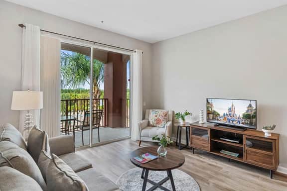 Chic 2BR Condo w Balcony Near Epic Universe - Image 2